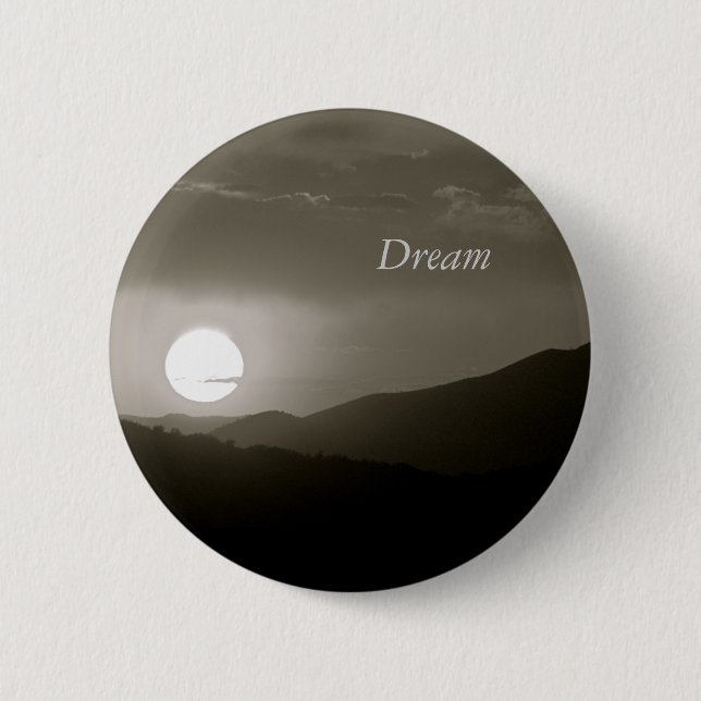 Moonlight Dreams 2 Inch Round Button (Front)
