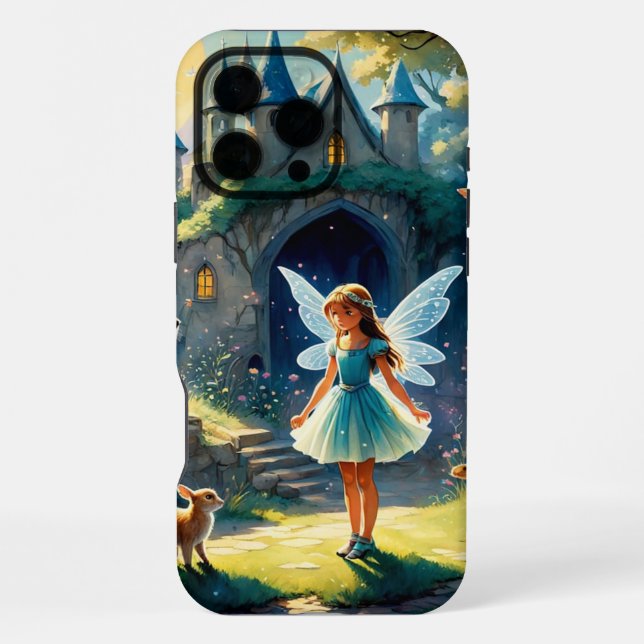"Moonlight Enchanment The Fairy's Forest iPhone Case (Back)