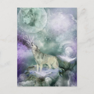 Moonlight Expression Postcard