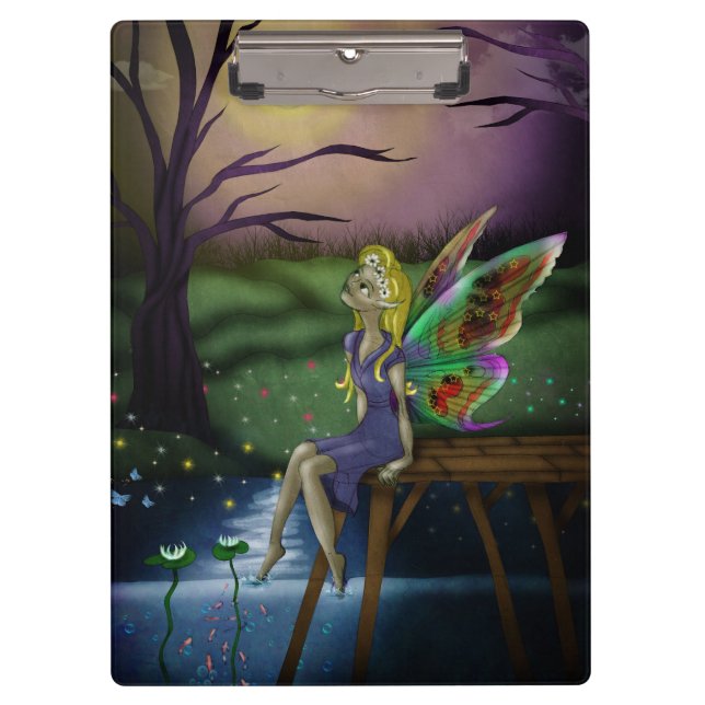 Moonlight Fairy Clipboard (Front)