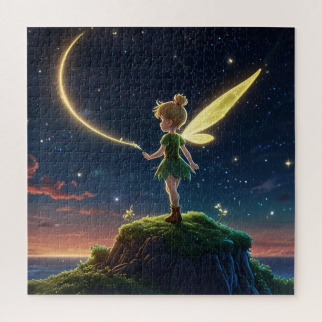Moonlight Fairy Jigsaw Puzzle (Vertical)