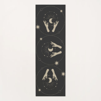 moonlight fantasy aesthetic design yoga mat
