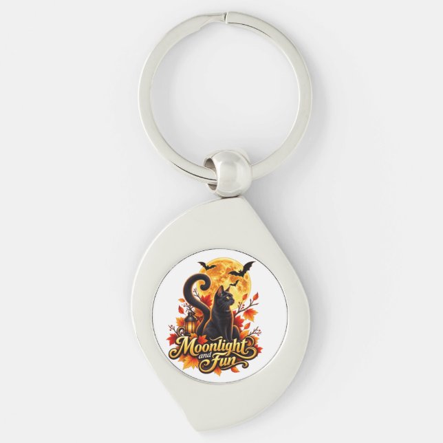Moonlight & Fun Keychain (Front)