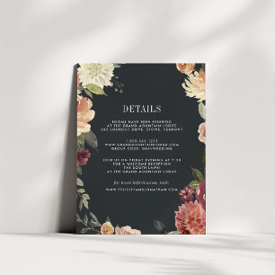 Moonlight Garden Guest Information Card