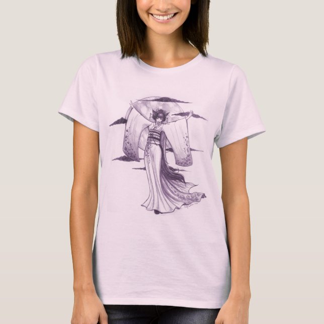 Moonlight Geisha T-Shirt (Front)