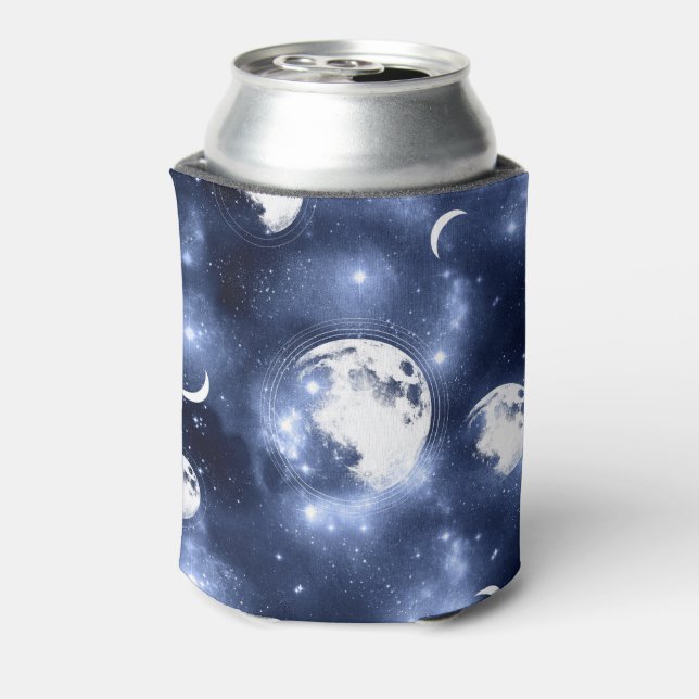 Moonlight Glow | Moon Phases in Sky Clouds Can Cooler (Can Back)