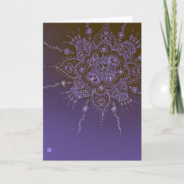 Moonlight Greeting Card (Front)