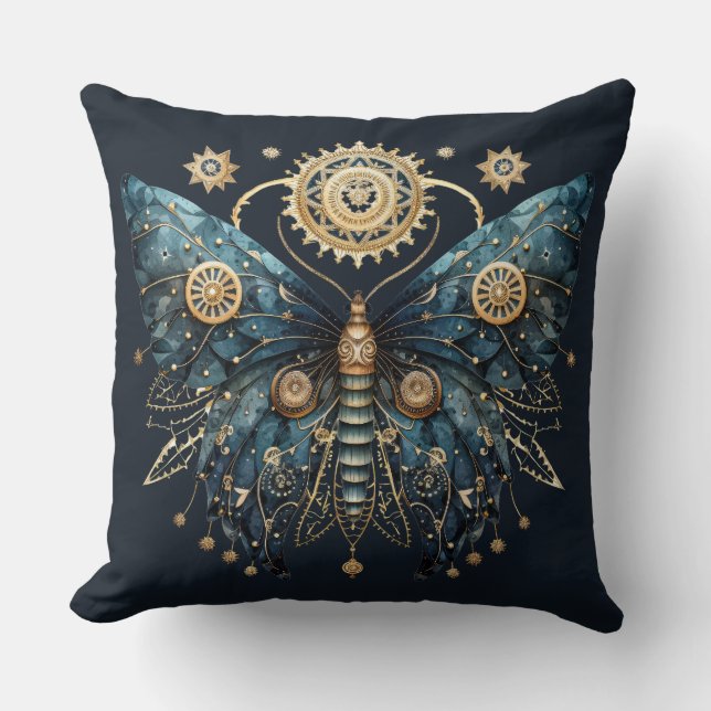 Moonlight Guardian – Celestial Witchmas Pillow (Front)