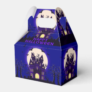 Moonlight Haunted Mansion Gable Favor Box