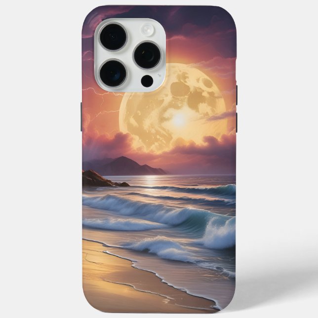 Moonlight Midnight Beach 6 Case-Mate iPhone Case (Back)
