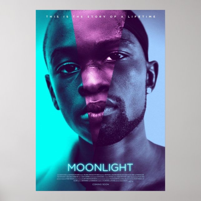 moonlight movie poster (Front)