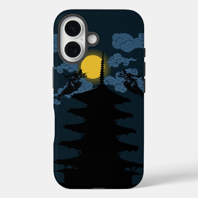 Moonlight Ninja Case-Mate iPhone Case (Back)