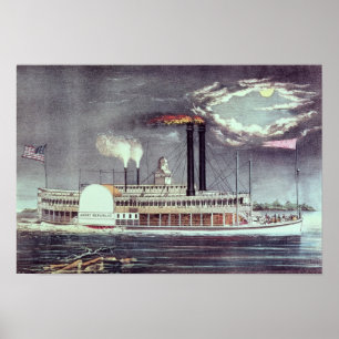 Moonlight on the Mississippi Poster
