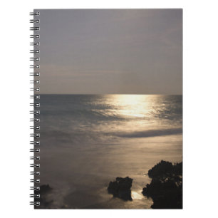 Moonlight Over Ocean Notebook