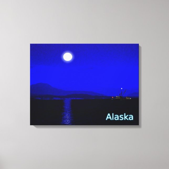 Moonlight Passage Canvas Print (Front)