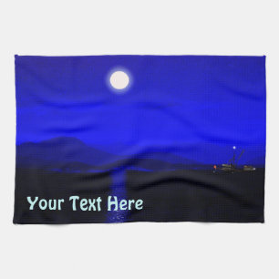Moonlight Passage Kitchen Towel