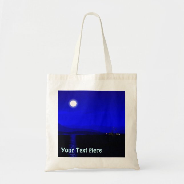 Moonlight Passage Tote Bag (Front)