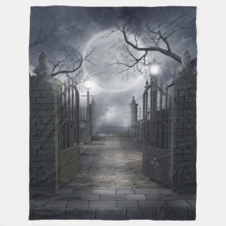 Moonlight Path Fleece Blanket