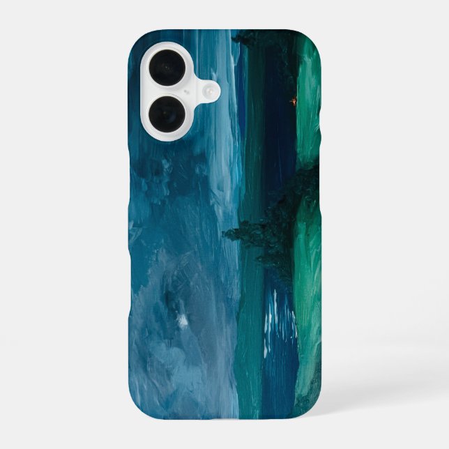 Moonlight Phone iPhone 16 Case (Back)
