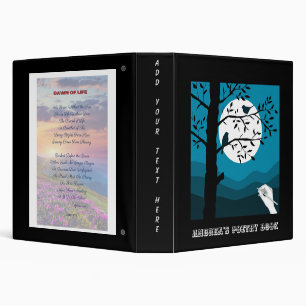 Moonlight Poetry Binder