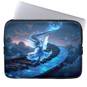 Moonlight Rehearsal – Dancing in the moonlight. Laptop Sleeve