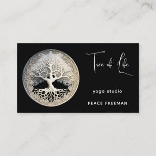 Moonlight Remembered   Tree of Life Business Card