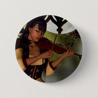 Moonlight Serenade 2 Inch Round Button