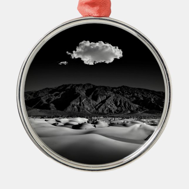 Moonlight Serenade Metal Ornament (Front)