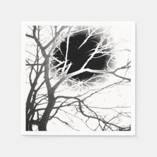 Moonlight Silhouette Napkin