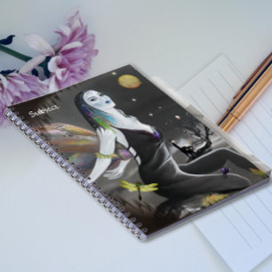Moonlight Singer Spiral Photo Notebook