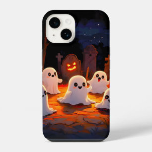 Moonlight Spooky Ghost Tales iPhone 14 Case