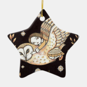 Moonlight Star Ornament