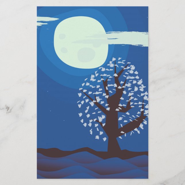 moonlight stationery (Front)