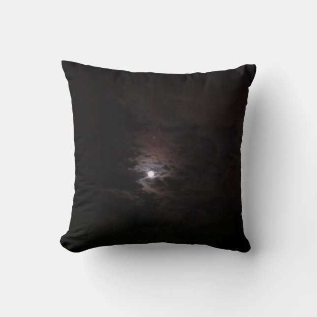 Moonlight Throw Pillow (Front)