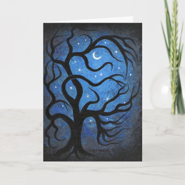 Moonlight tree card (Front)