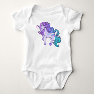 Moonlight Unicorn Baby Bodysuit