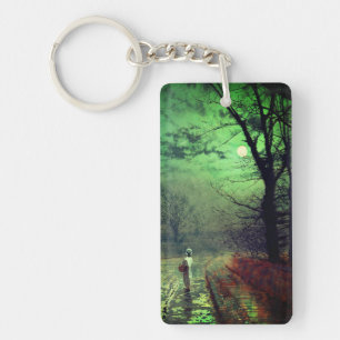 Moonlight Walk Keychain