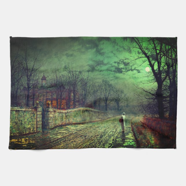 Moonlight Walk  Kitchen Towel (Horizontal)