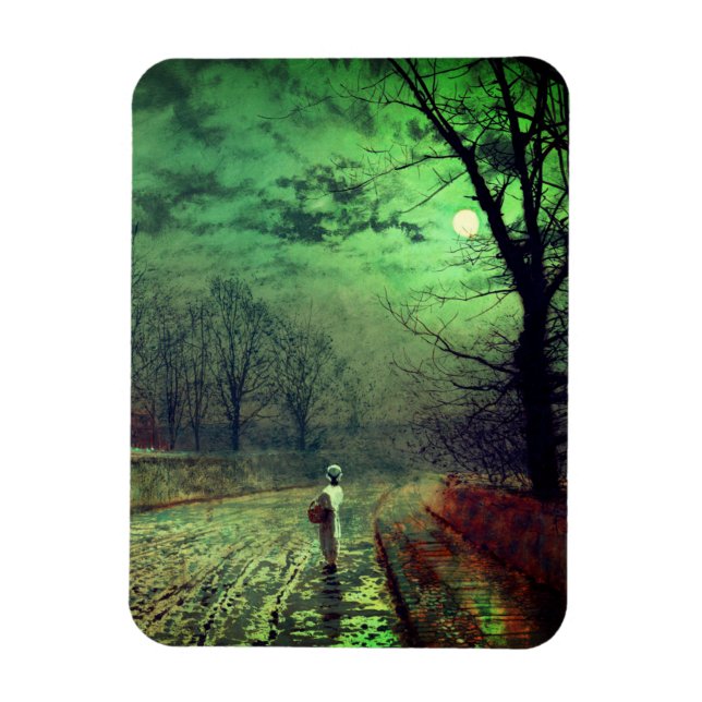 Moonlight Walk  Magnet (Vertical)