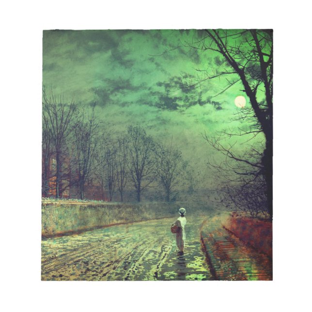 Moonlight Walk  Notepad (Front)