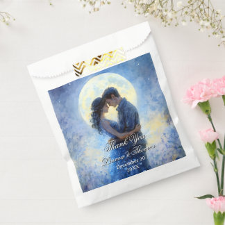 Moonlight Wedding Celestial Love Night Sky Theme Favour Bag