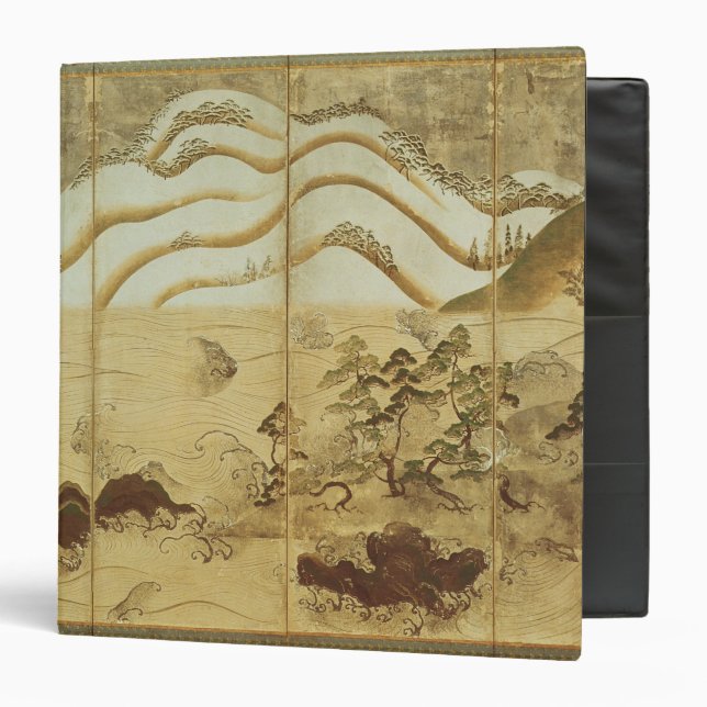 Moonlight Winter Landscape Binder (Front/Inside)