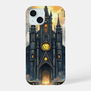 Moonlit Aisle of Eternal Vows –Gothic Wedding Gate iPhone 15 Case