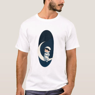 Moonlit Astronaut Dream T-Shirt
