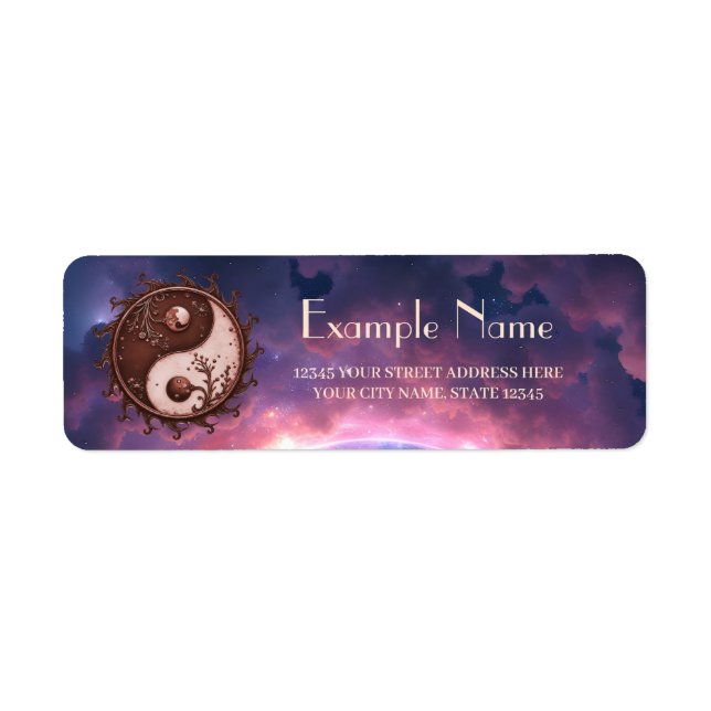 Moonlit Balance – Yin Yang of Eternal Light.  (Front)