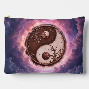 Moonlit Balance – Yin Yang of Eternal Light. Accessory Pouch