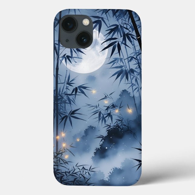 Moonlit Bamboo Reverie Case-Mate iPhone Case (Back)