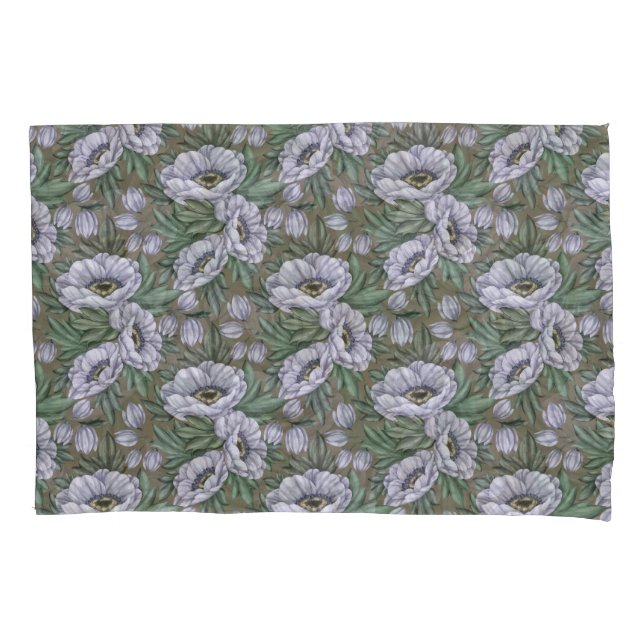Moonlit Bloom  Pillow Covers (Front-Left)