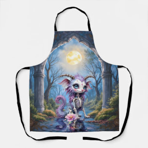 Moonlit Bones – Guardian of Forgotten Dreams. Apron
