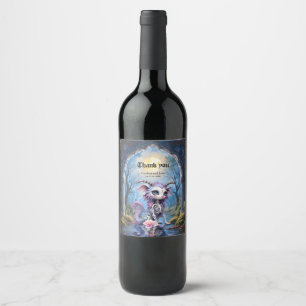 Moonlit Bones – Guardian of Forgotten Dreams. Wine Label